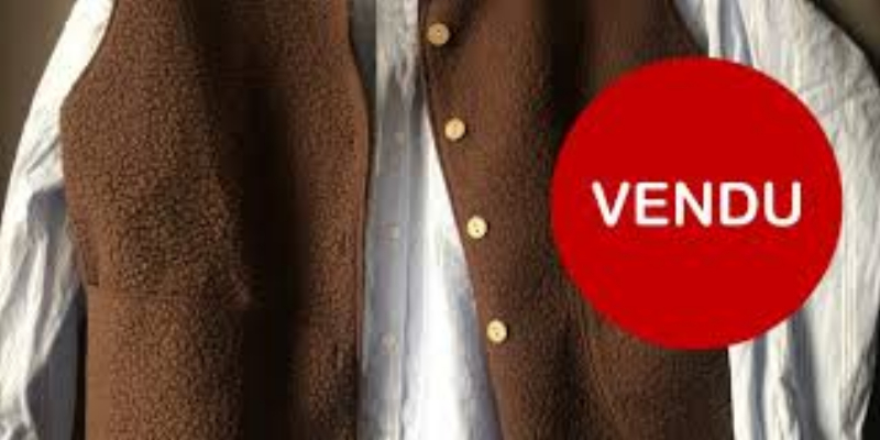 Gilet sans manches «mouton» à Cholet