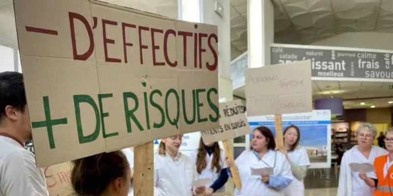 « Nos patients sont en péril » : des soignants s’opposent à la réduction des effectifs à Cholet