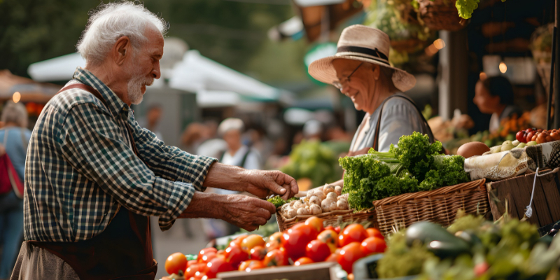 Marchés hebdomadaires et halles de Parthenay