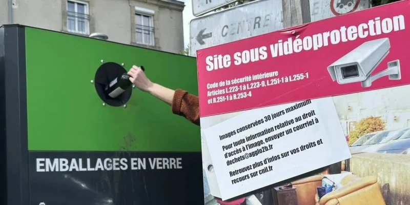300€ d’amende à Nueil-les-Aubiers (79) pour avoir avoir déposé du verre par terre