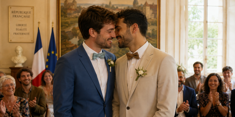 5 juin 2004 : 1er mariage homosexuel en France