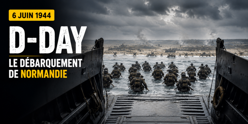 6 juin 1944 : le Débarquement de Normandie