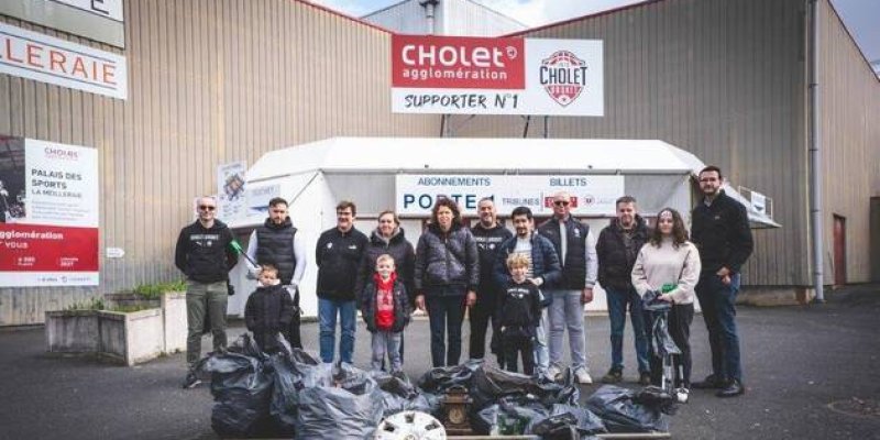 « C'est assez désolant » : près de 100 kg de déchets ramassés à proximité de La Meilleraie à Cholet