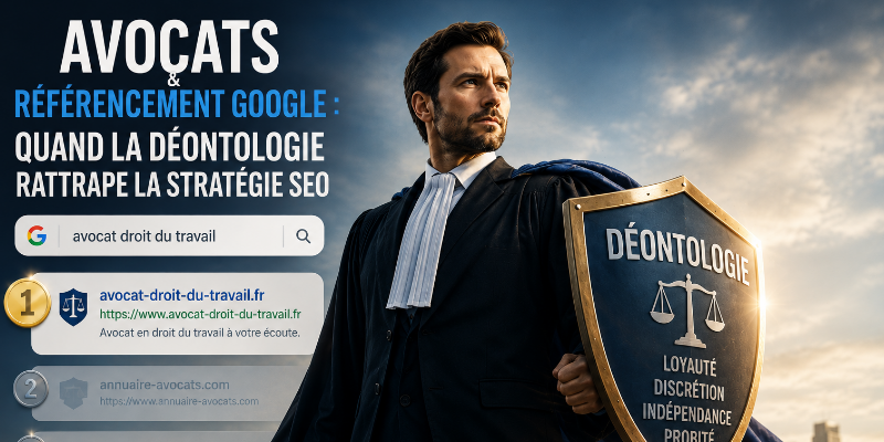 Avocats et référencement Google : quand la déontologie rattrape la stratégie SEO