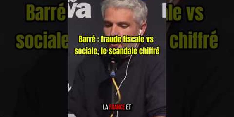 Pierre-Emmanuel Barré démonte le grand mensonge de la fraude sociale