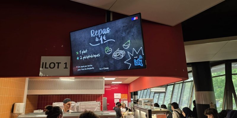 « Ça va me changer la vie » : pour ces étudiants à Nantes, le repas coûte désormais un euro au restaurant universitaire - ICI