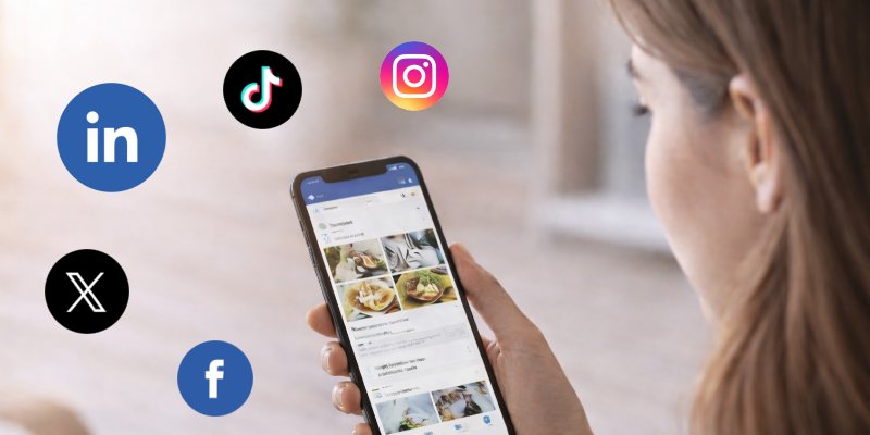 Ce que vous voyez sur Facebook, TikTok, Instagram, LinkedIn, ou X…. n’est pas la réalité de chaque reseau