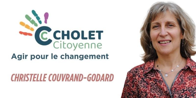 Christelle Couvrand-Godard, colistier Cholet Citoyenne, élections municipales Cholet 2026