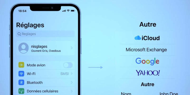 📱 Configurer une adresse mail OVH sur iPhone (iOS)