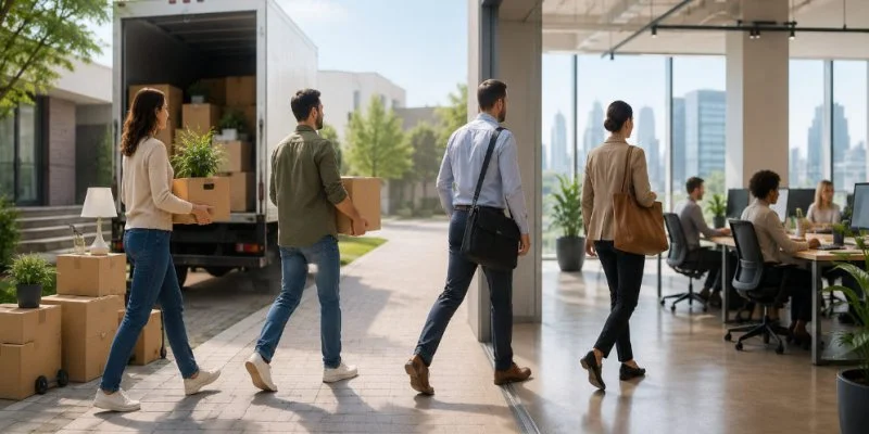 Déménagement des salariés et lieu de travail : ce que dit la loi