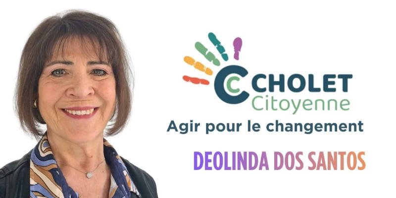 Deolinda Dos Santos, membre de la liste Cholet Citoyenne, élections municipales Cholet 2026