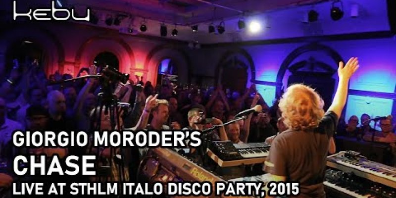 Giorgio Moroder - Chase (live by Kebu @ Sthlm Italo Disco Party 2015)