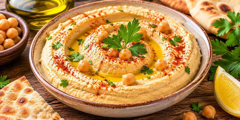 Houmous, la célèbre préparation du Moyen-Orient