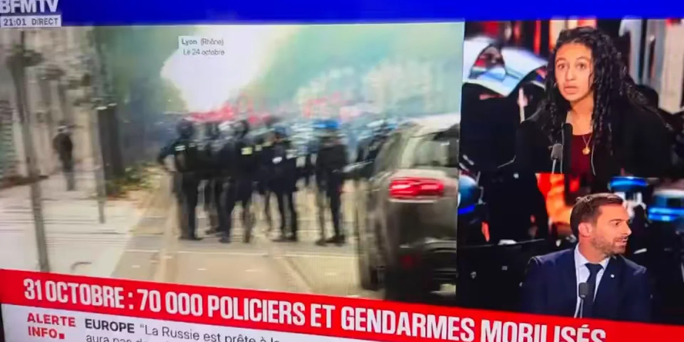 Julien Odoul quitte le plateau de BFMTV suite à l’intervention de Sofia Tizaoui