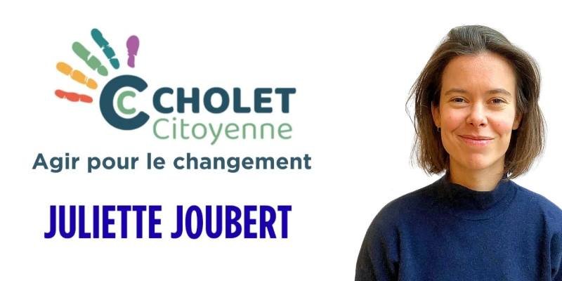 Juliette Joubert, colistier Cholet Citoyenne, élections municipales Cholet 2026