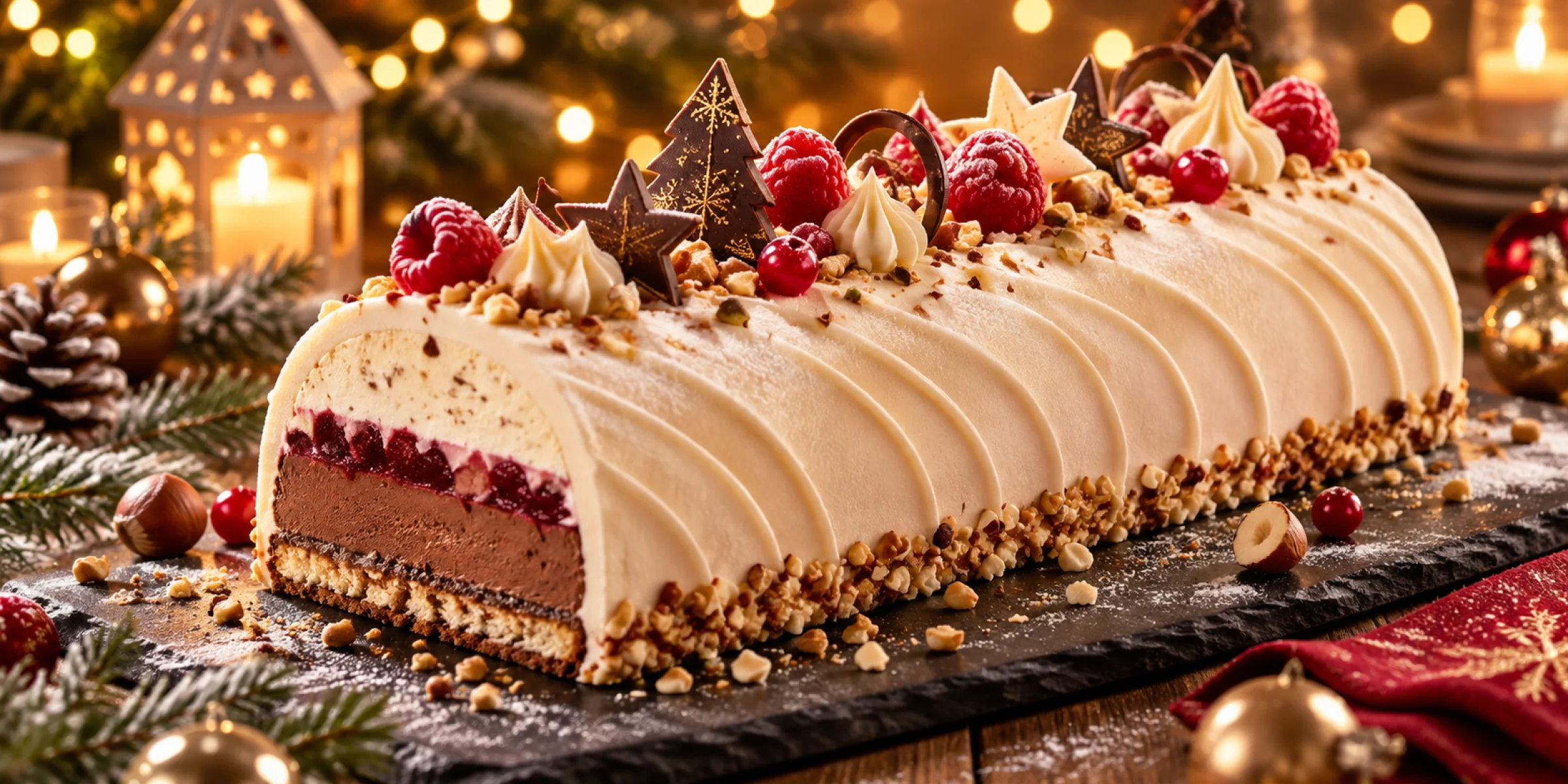 La bûche glacée, star des desserts de fêtes : ce que révèle le nouveau sondage OpinionWay