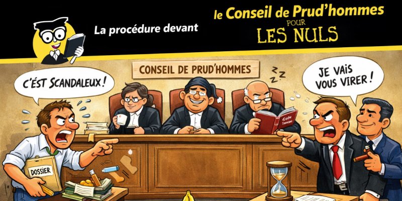 La procédure devant le Conseil de Prud'hommes pour les nuls