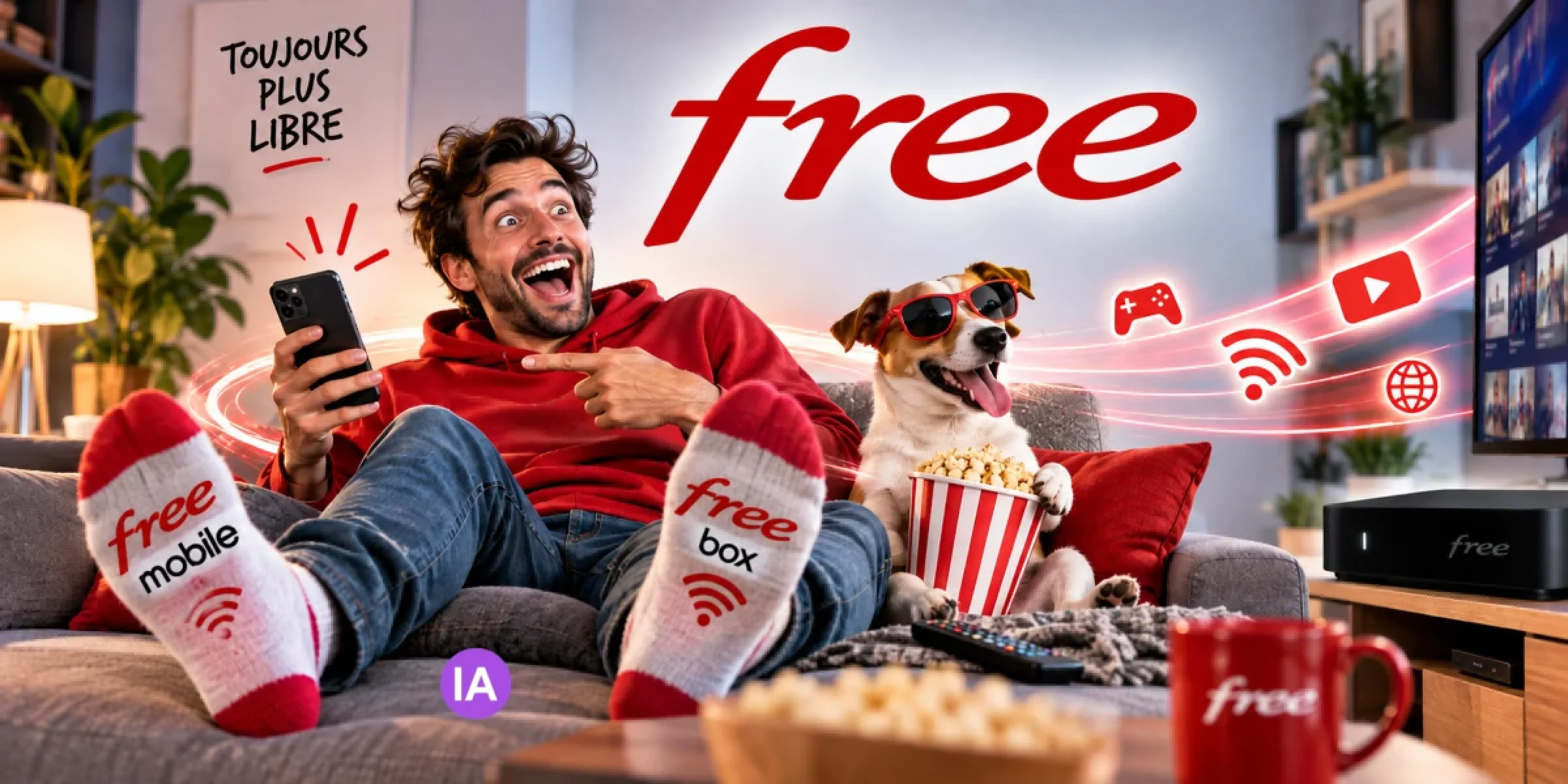 Le grand Free Quiz. Histoire d'un trublion des télécoms
