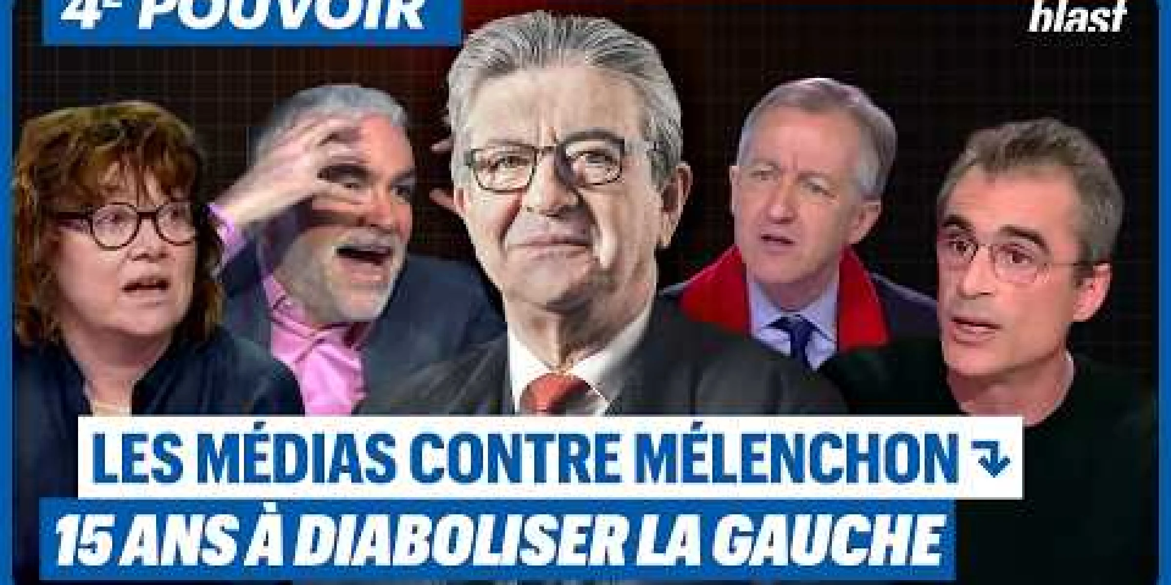 Les médias contre Mélenchon : 15 ans à diaboliser la Gauche