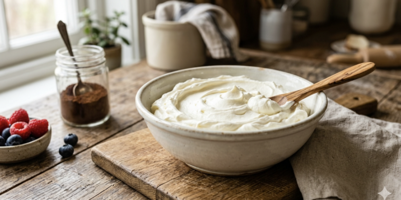 Les recettes au Mascarpone, sucrées ou salées
