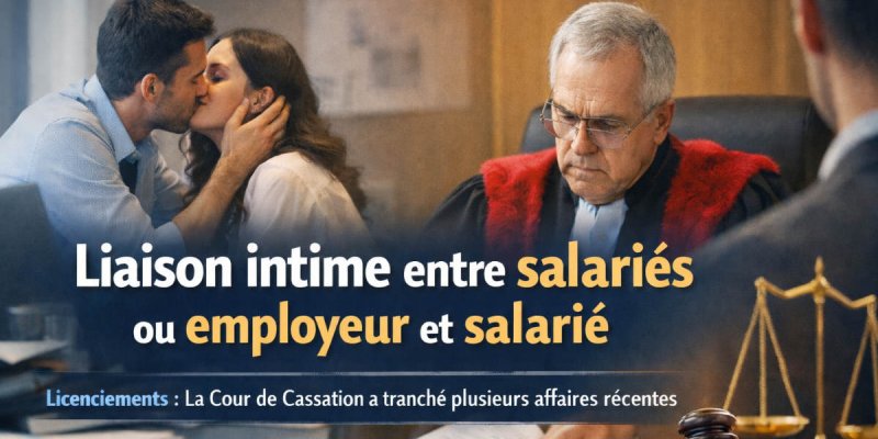 Liaison intime entre salariés ou avec l'employeur : quelles conséquences en droit du travail ?