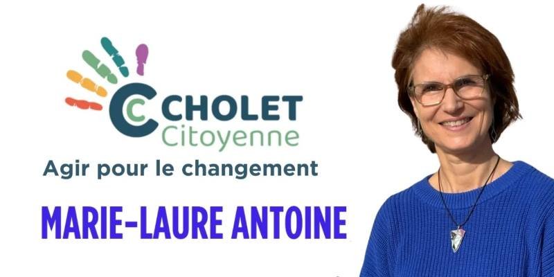 Marie-Laure Antoine, colistier Cholet Citoyenne, municipales Cholet 2026