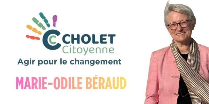 Marie-Odile Béraud, colistier Cholet Citoyenne, municipales Cholet 2026