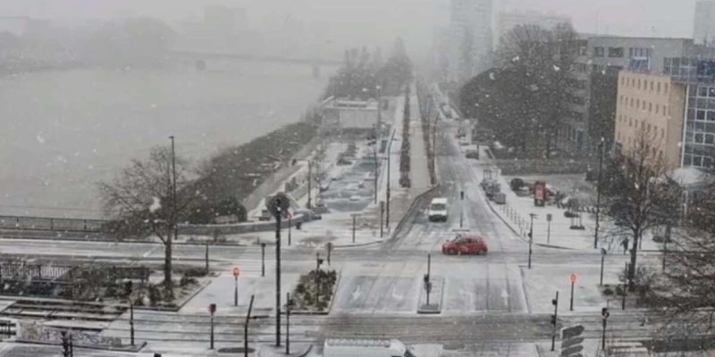 Météo : -10°, froid glacial et retour de la neige à Nantes en février ?