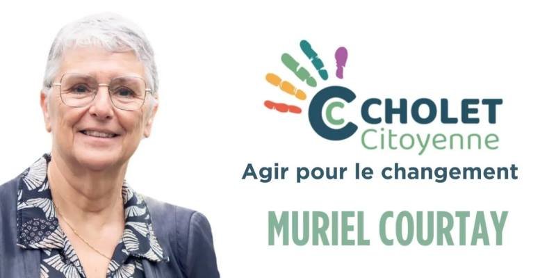 Muriel Courtay, membre de la liste Cholet Citoyenne, municipales Cholet 2026