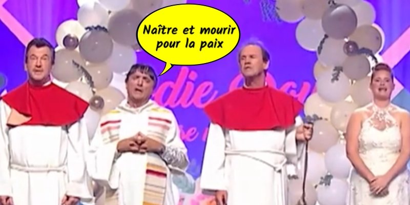 Naître et mourir pour la paix. Festival International du Rire de Liège
