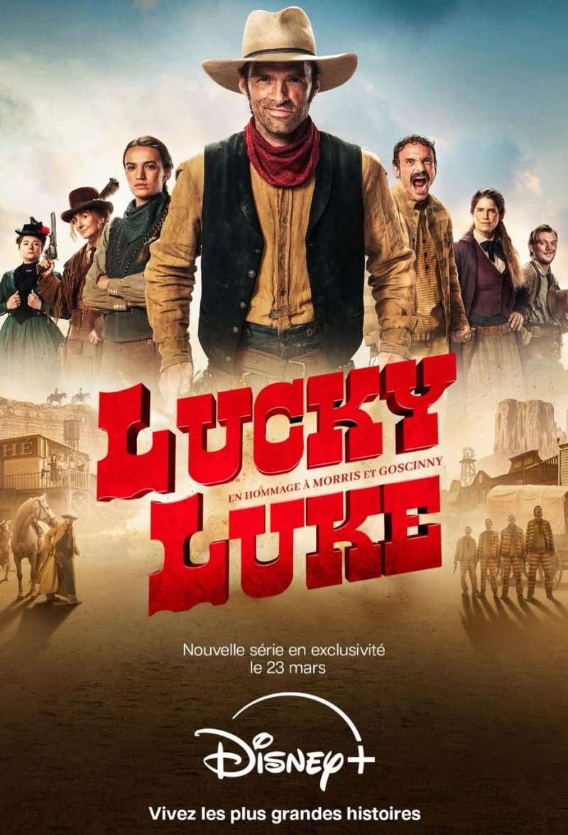 🤠 Lucky Luke sur Disney+ : Alban Lenoir incarne un cow-boy plus sombre dans une série événement !