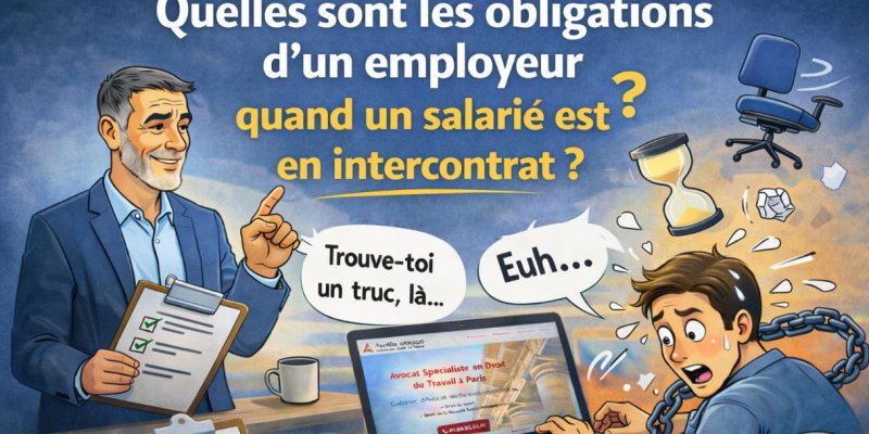 Obligations de l'employeur en intercontrat : travail, rémunération et rupture
