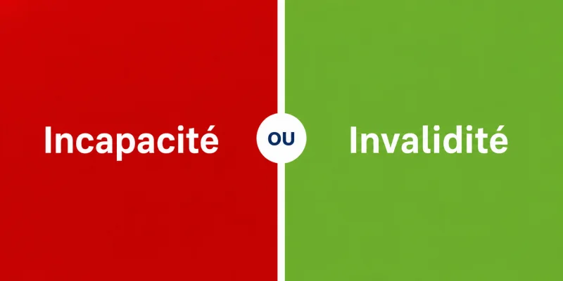 Quelle différence entre incapacité et invalidité