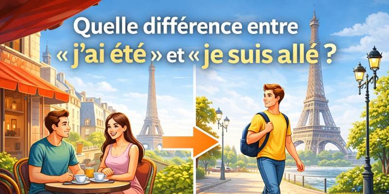 Quelle différence entre « j’ai été » et « je suis allé » ?