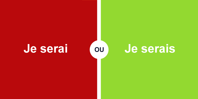 Quelle différence entre « Je serai » et « Je serais » ?