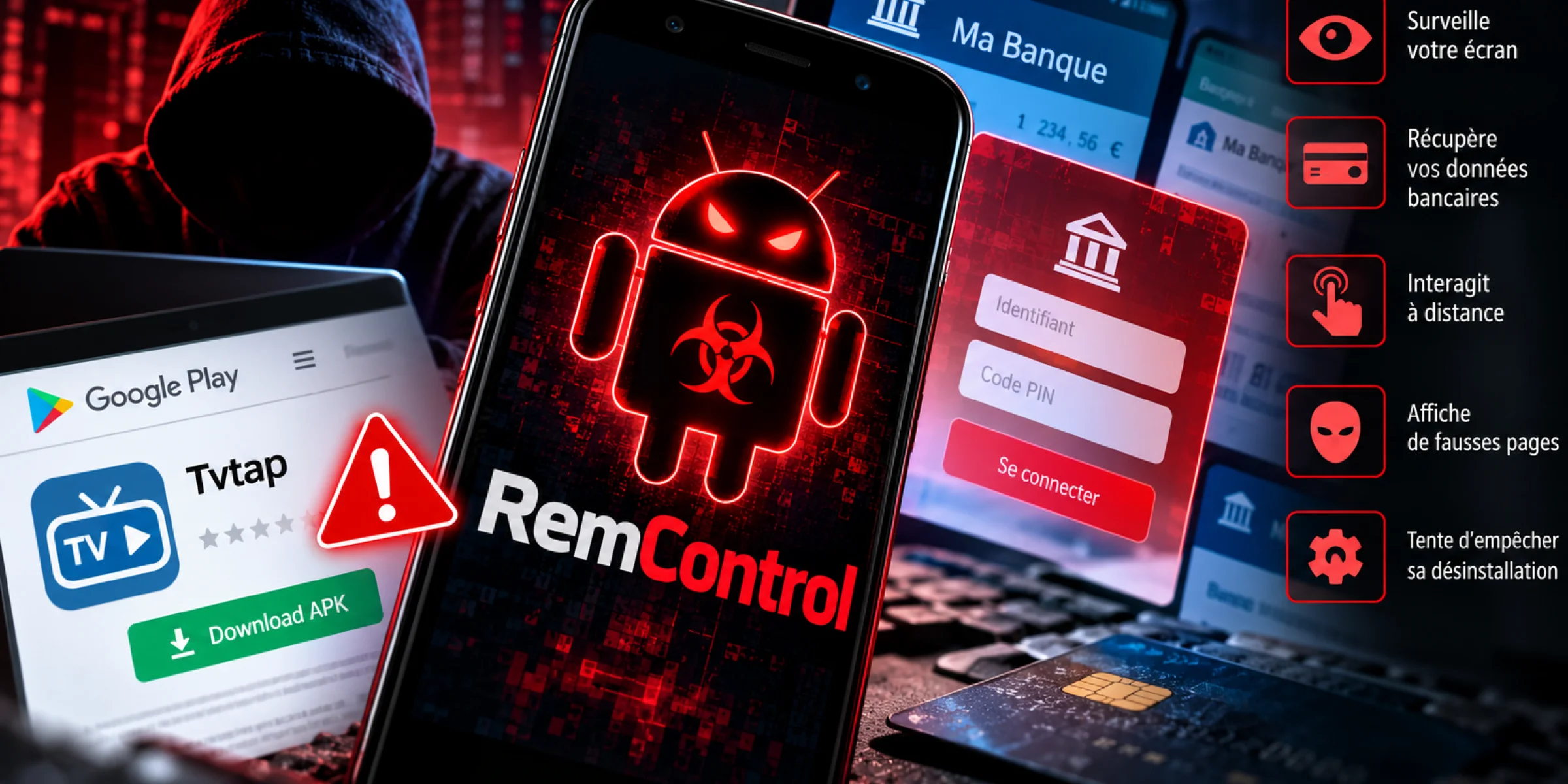 RemControl : le malware Android qui cible les utilisateurs en Europe