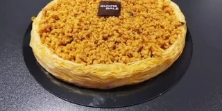 Tarte aux pommes crumble