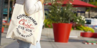 Consommer à Cholet : le tote bag en vente à l'Office de Tourisme - Cholet.fr
