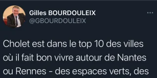 Gilles Bourdouleix, le même jour du double meurtre à Cholet