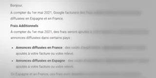 Google répercute la taxe Gafa sur ses tarifs en France