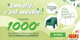 Jeu concours Gifi Cholet