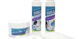 Anti Calcaire pour Douche et Salle de Bain | Nettoyant et Déperlant Puissant | Anti-gouttes | Verre - Lavabo - Carrelage - Miroir.
