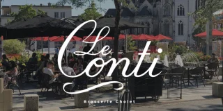 Réservez au Conti votre déjeuner ou dîner, brasserie restaurant place Travot à Cholet