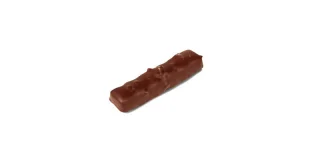 Barre chocolatée praliné caramel vanille
