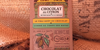 Tablette chocolat noir au Citron Confit - CHOC HOLA