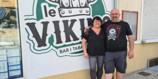 Angélique et Emmanuel Garcia sont les patrons du Viking