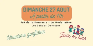 Comité des Fêtes : kermesse à la Godelinière aux Landes Génusson