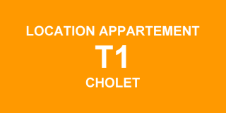 Location appartement T1 Cholet
