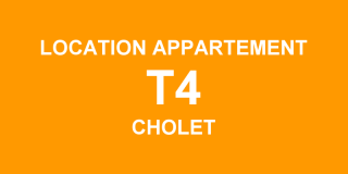 Location appartement T4 Cholet