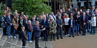Tweet de Gilles Bourdouleix : Hommage à Dominique Bernard
